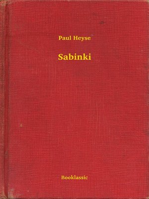 cover image of Sabinki
